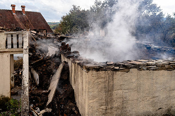 Professional Fire Damage Removal technician working in Andover, MN